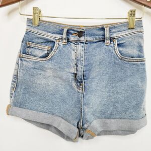ARTIZIA WILFRED FREE Denim Shorts Size 2 / 25 Jovovich High Rise Cuffed Hem